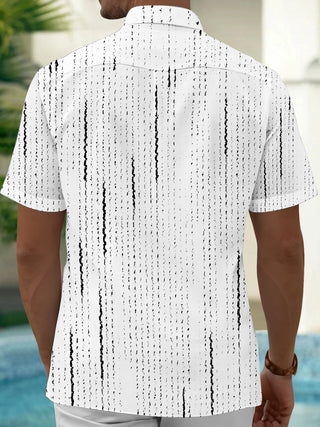 men's pocket shirt back view