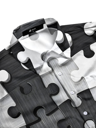 men's short sleeve shirt side view