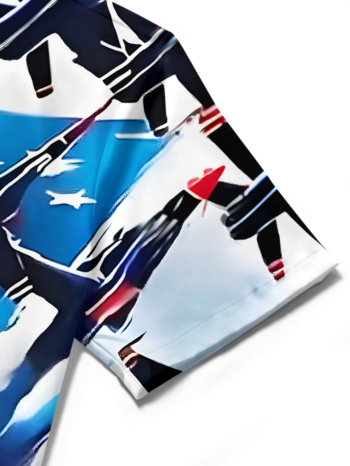 Airplane Men's Pocket Short Sleeve Shirts