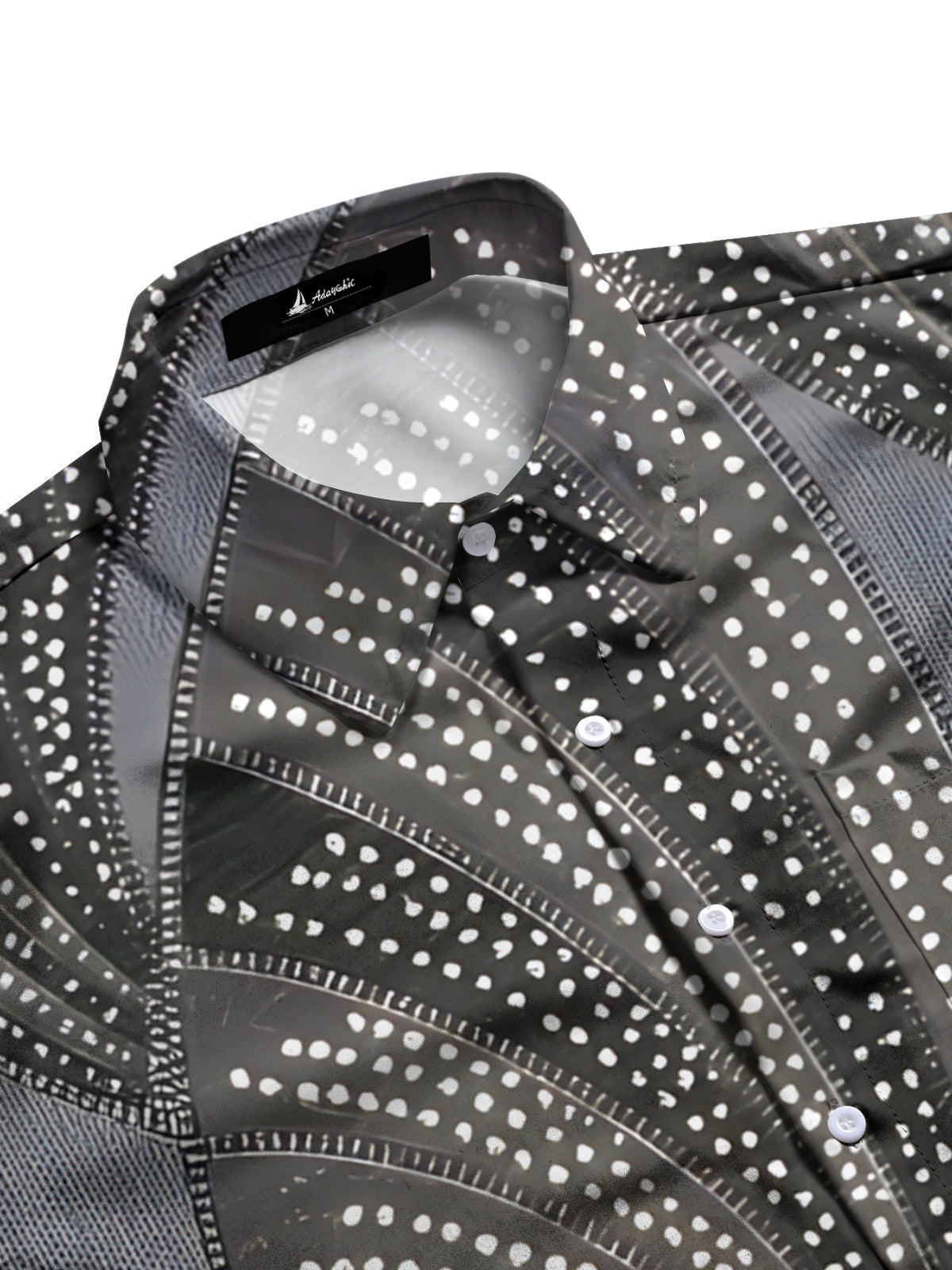 Geometry Men's Pocket Short Sleeve Shirts