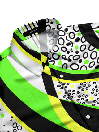 men's short sleeve shirt side view