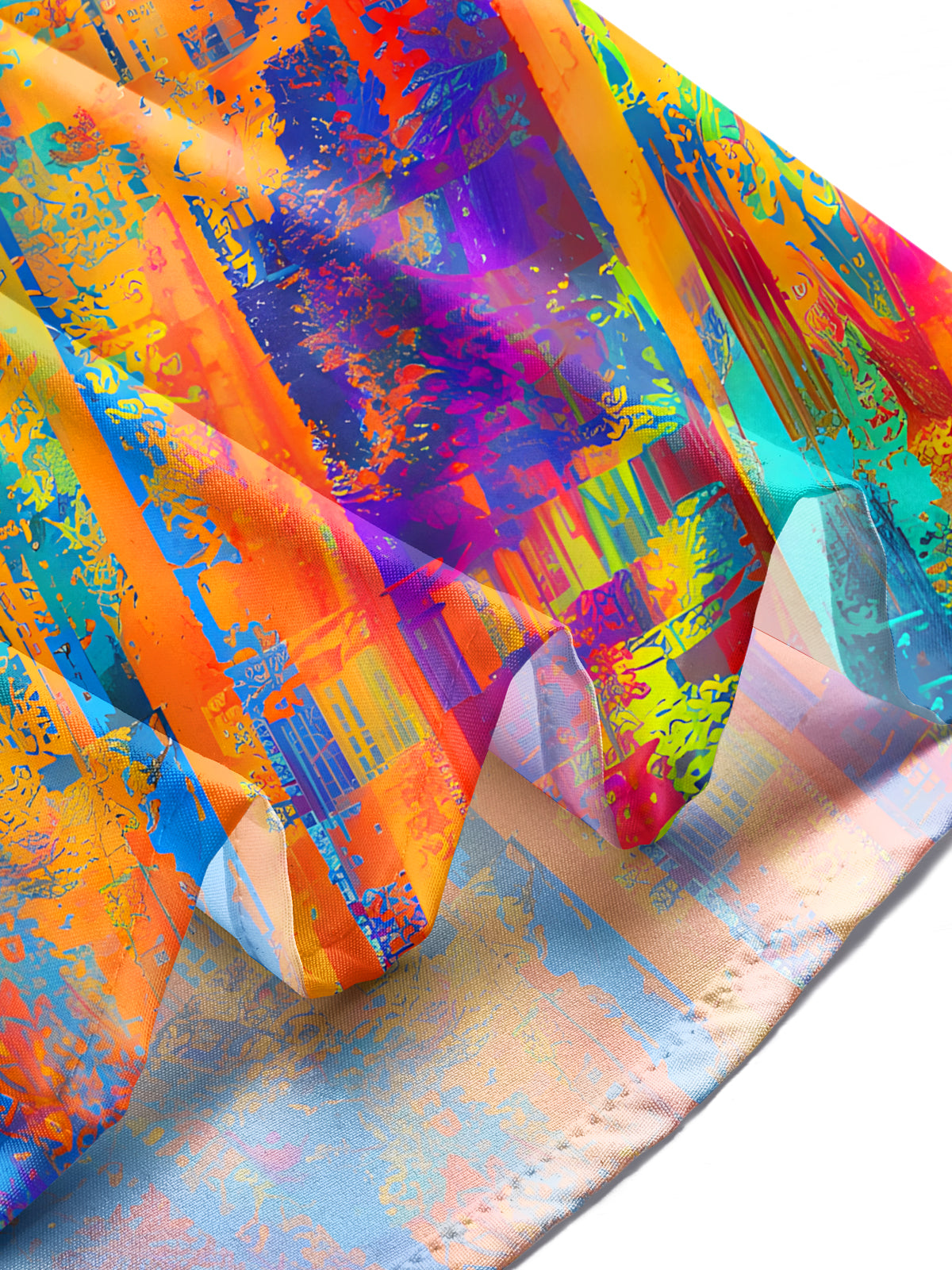 Tie Dye Men's Pocket Short Sleeve Shirts