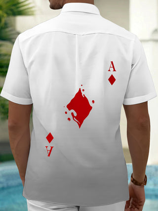 men's pocket shirt back view