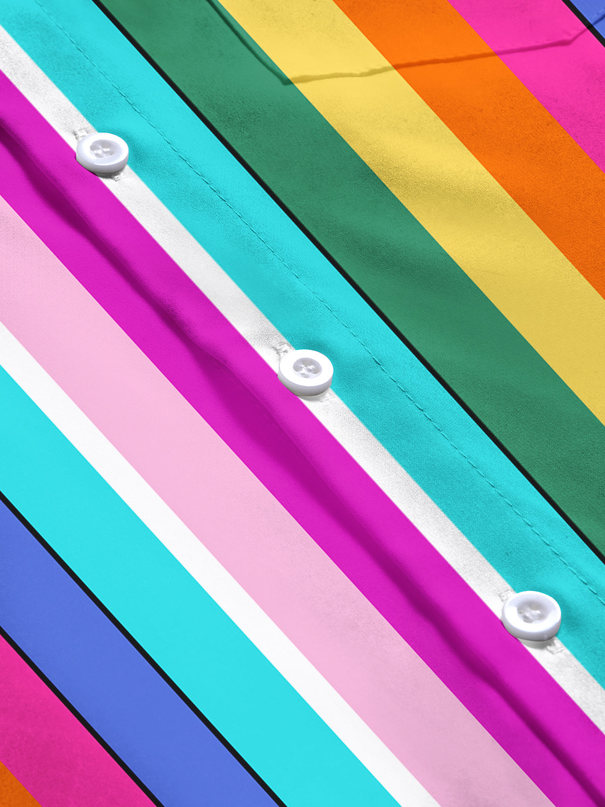 Stripes Men's Short Sleeve Shirts