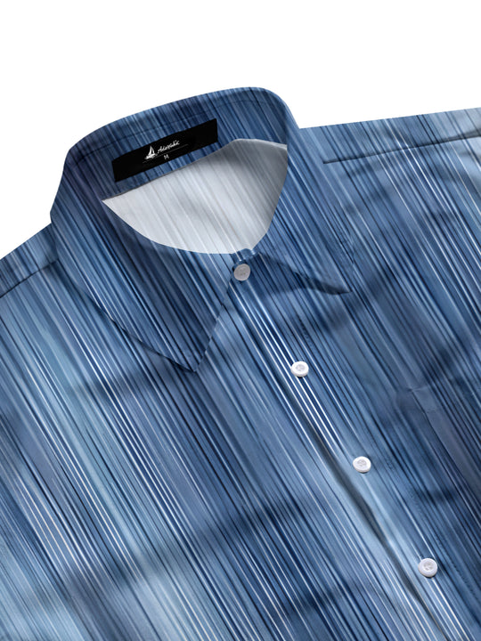 men's ombre effect shirt back view
