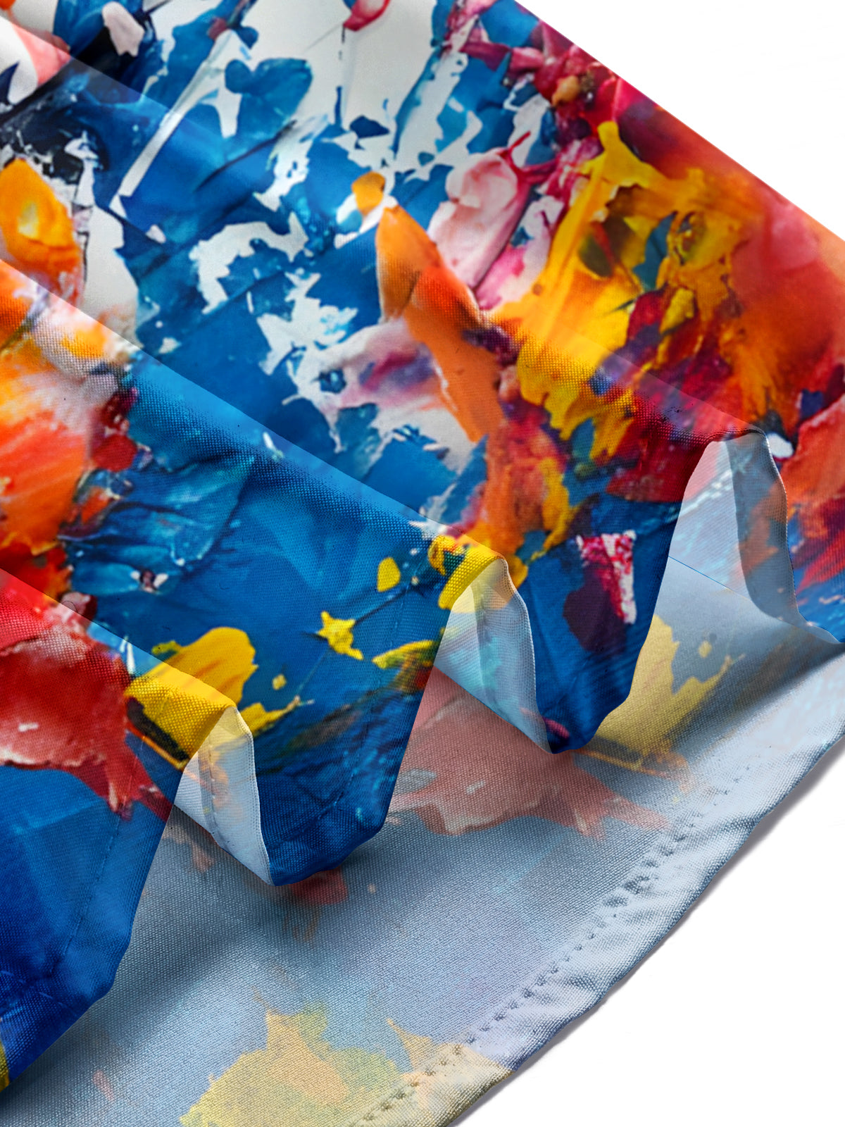 Tie Dye Men's Pocket Short Sleeve Shirts