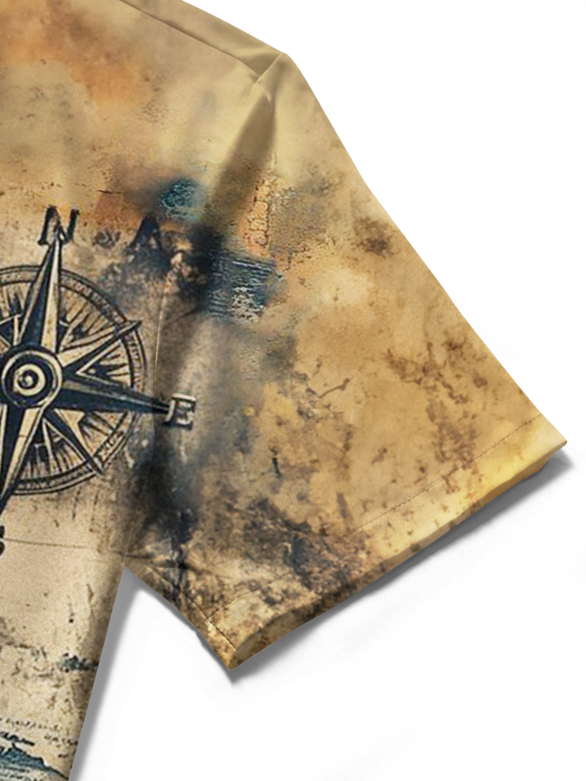 Hawaiian Sailing Sailboat Print Men's Pocket Short Sleeve Shirts