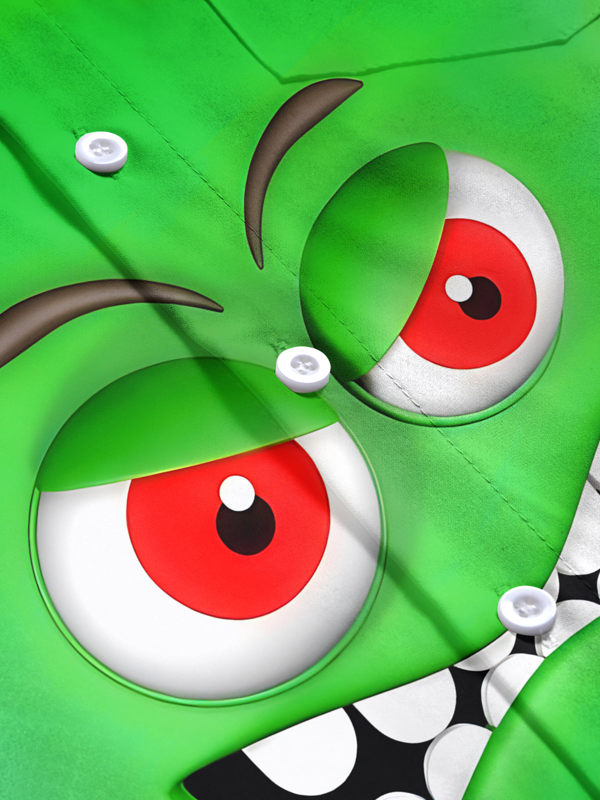 Fun Print Men's Pocket Short Sleeve Shirts