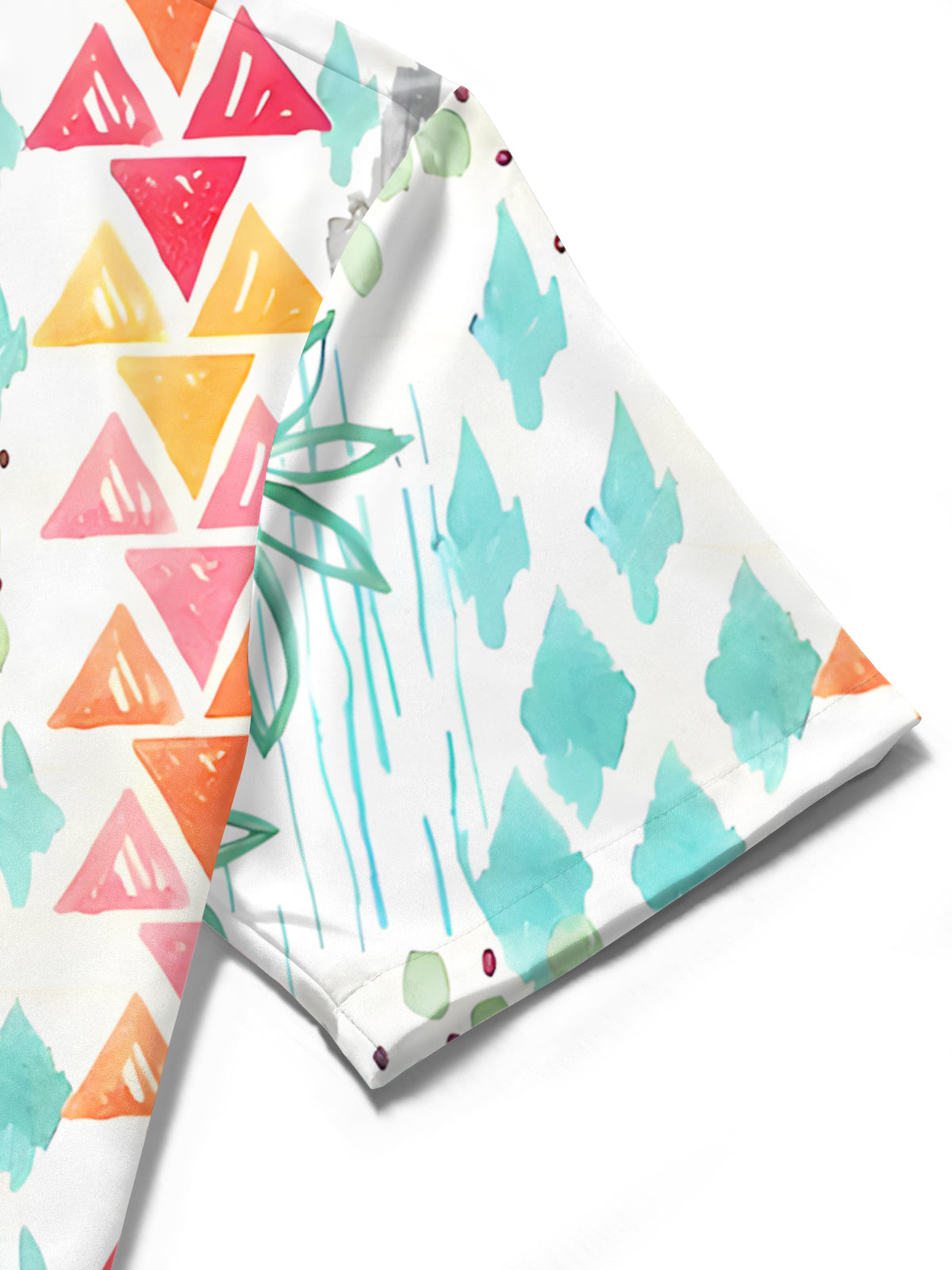 Geometry Men's Pocket Short Sleeve Shirts