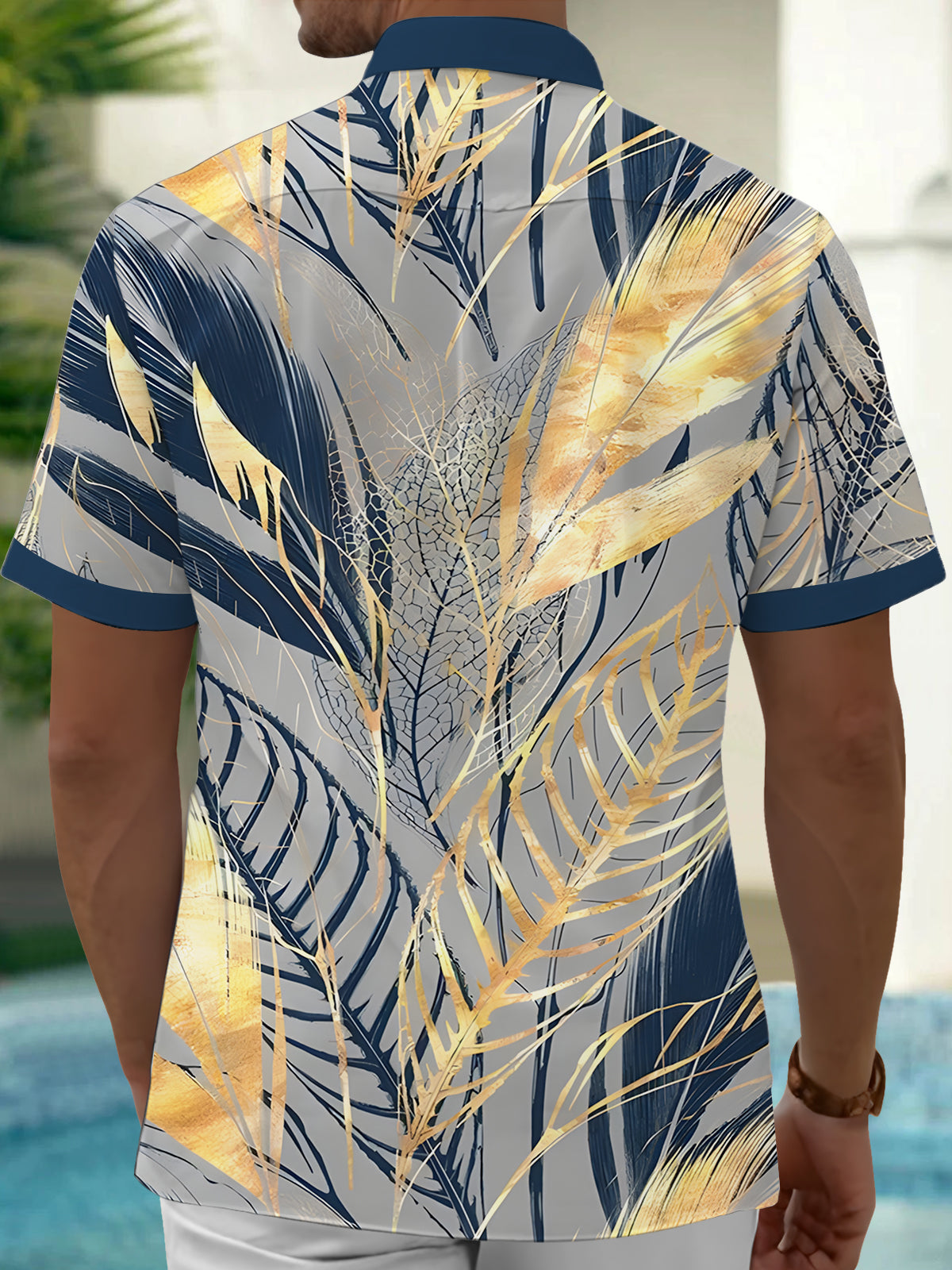 Leaf Men's Pocket Short Sleeve Shirts