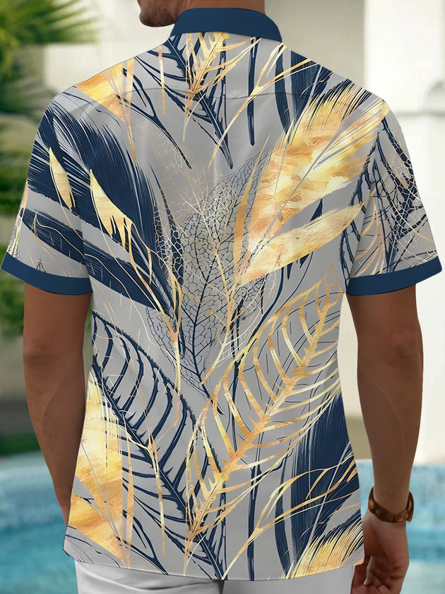 men's pocket shirt back view