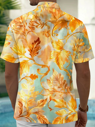 men's pocket shirt back view