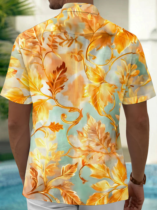men's pocket shirt back view