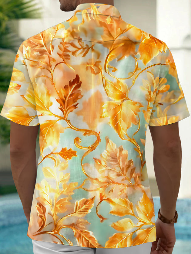 men's pocket shirt back view
