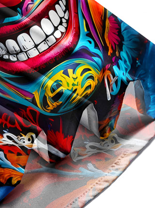 men's printed shirt summer vacation