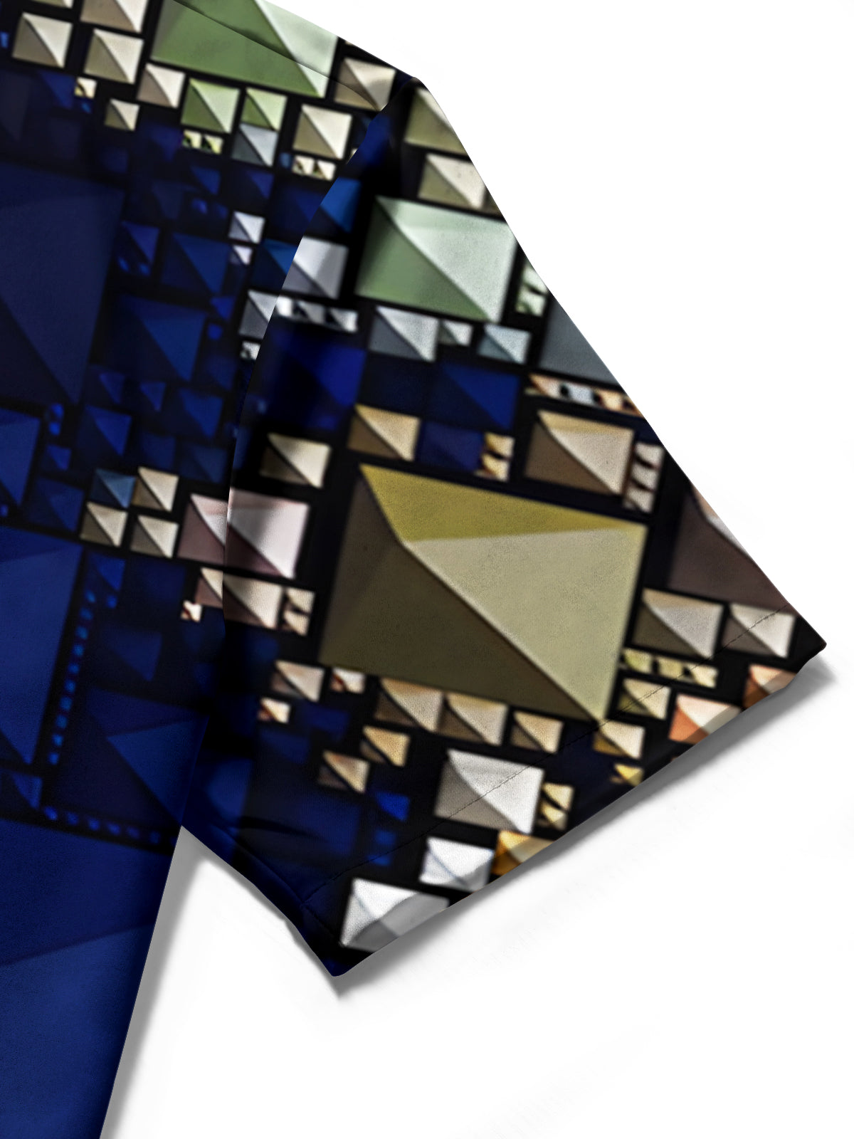 Geometry Men's Pocket Short Sleeve Shirts