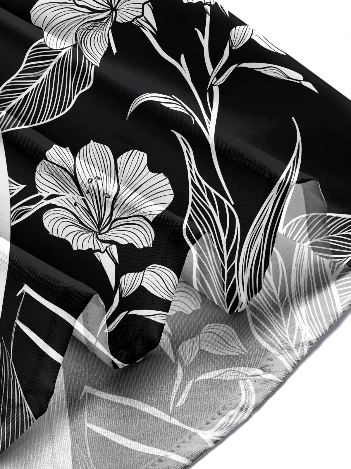 Floral Men's Pocket Short Sleeve Shirts