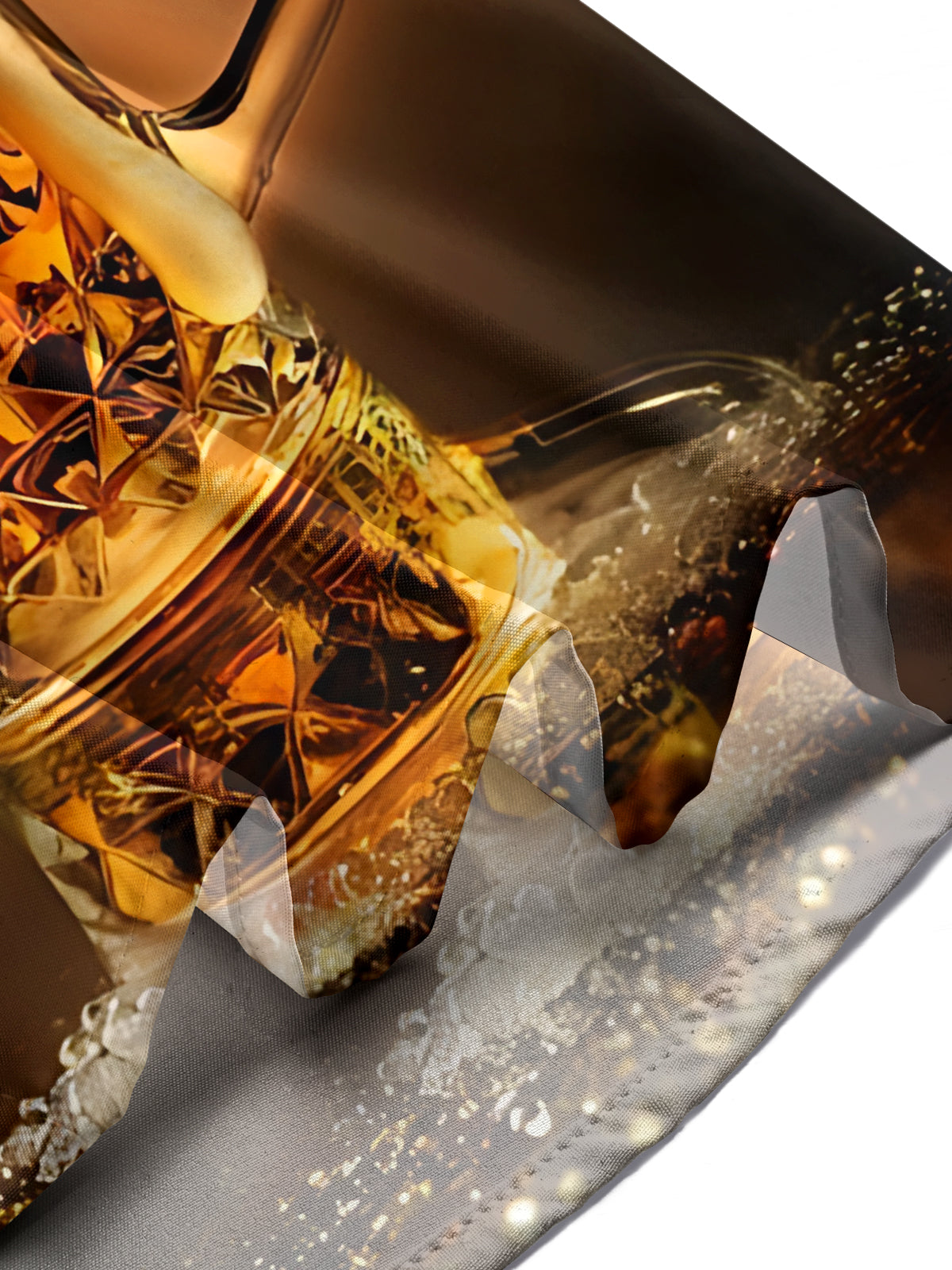 Beer Print Men's Pocket Short Sleeve Shirts