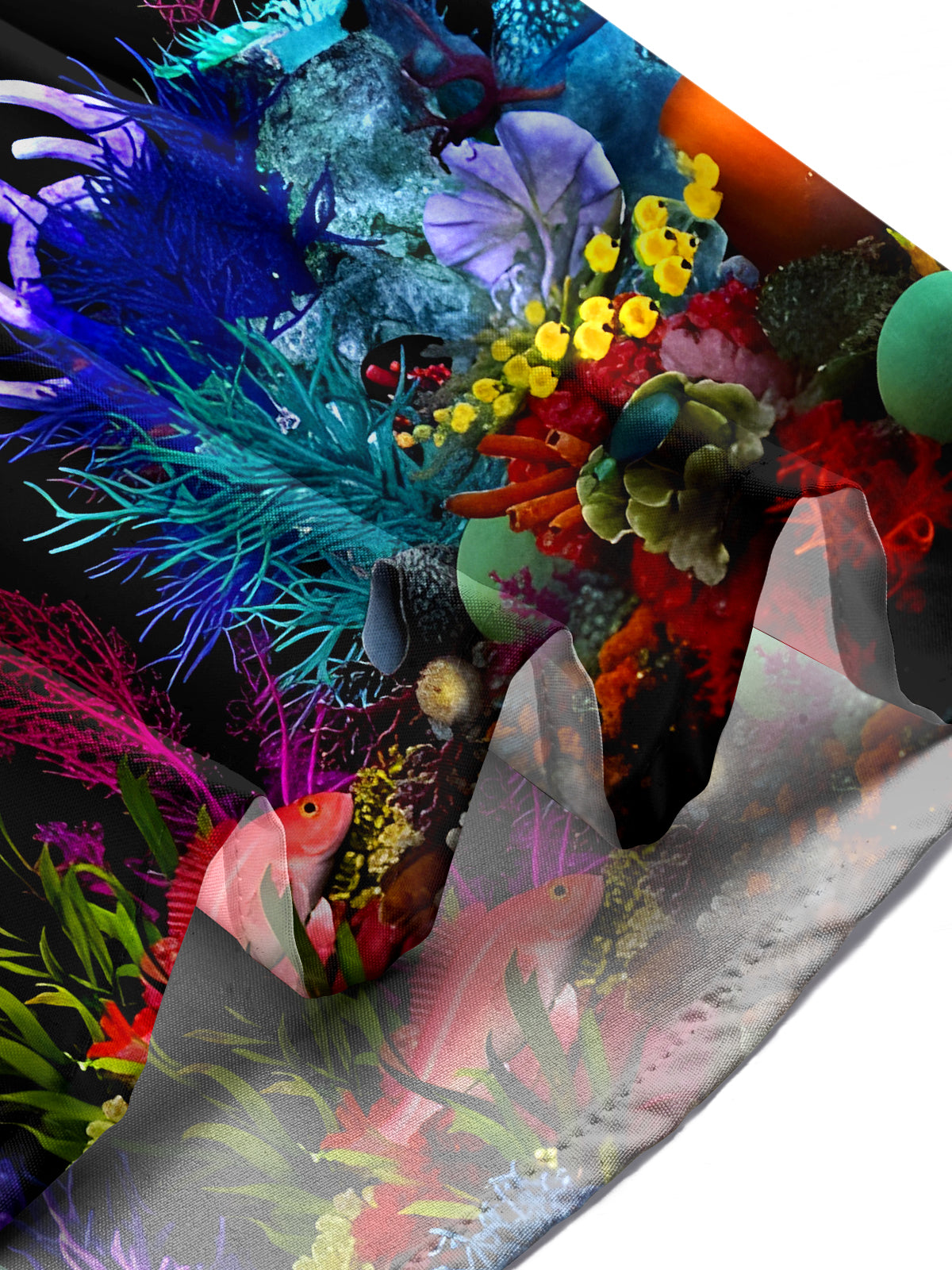 Hawaiian Fish Men's Pocket Short Sleeve Shirts