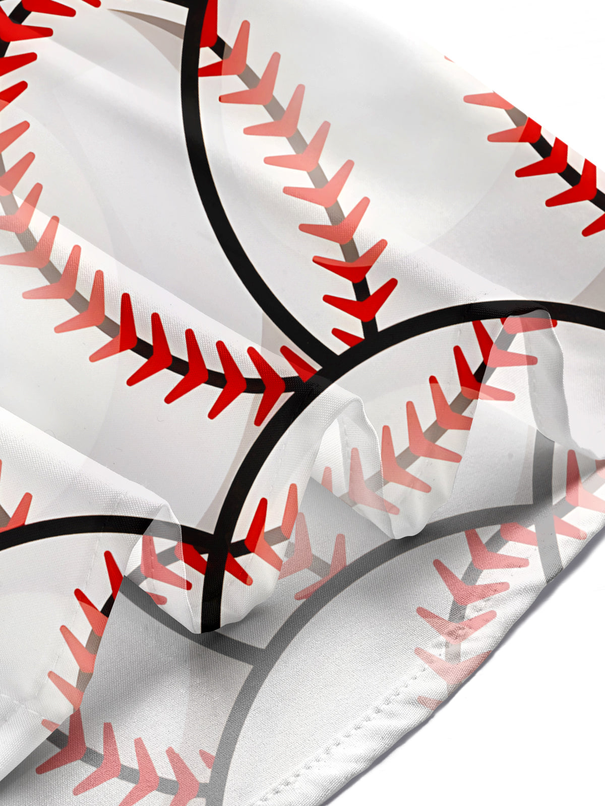 Baseball Men's Pocket Short Sleeve Shirts