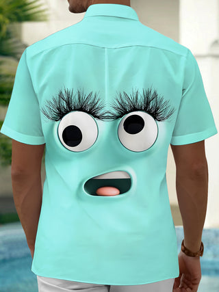 men's pocket shirt back view