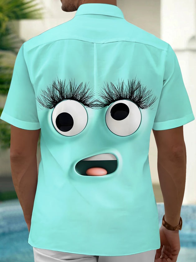 men's pocket shirt back view