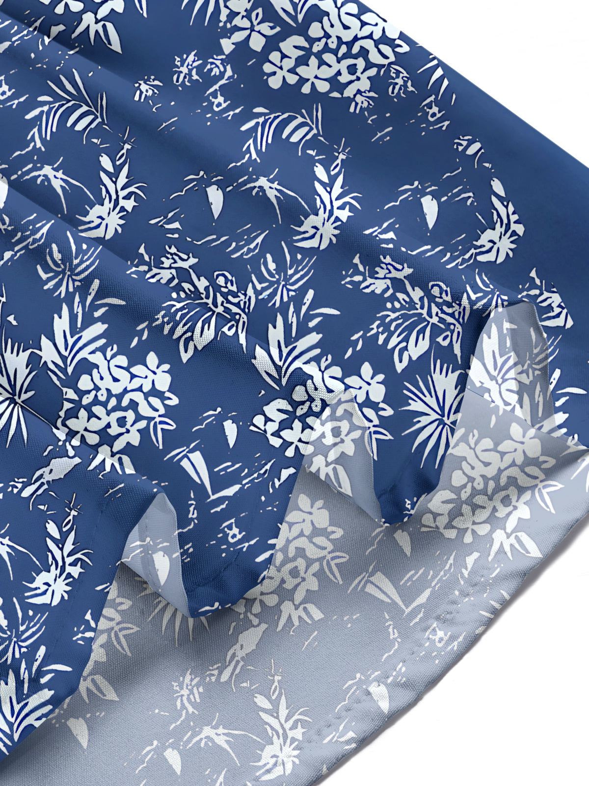 Floral Men's Pocket Short Sleeve Shirts