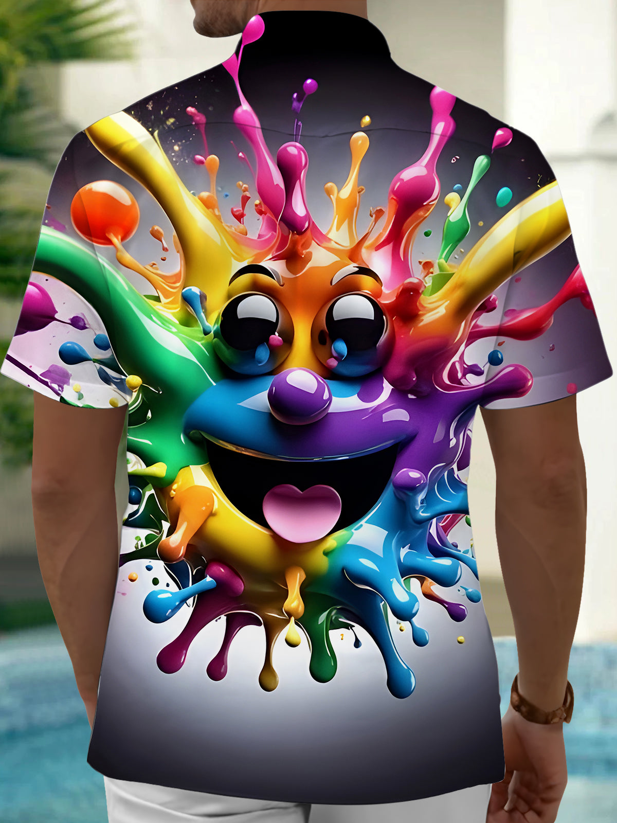 Funny Men's Pocket Short Sleeve Shirts