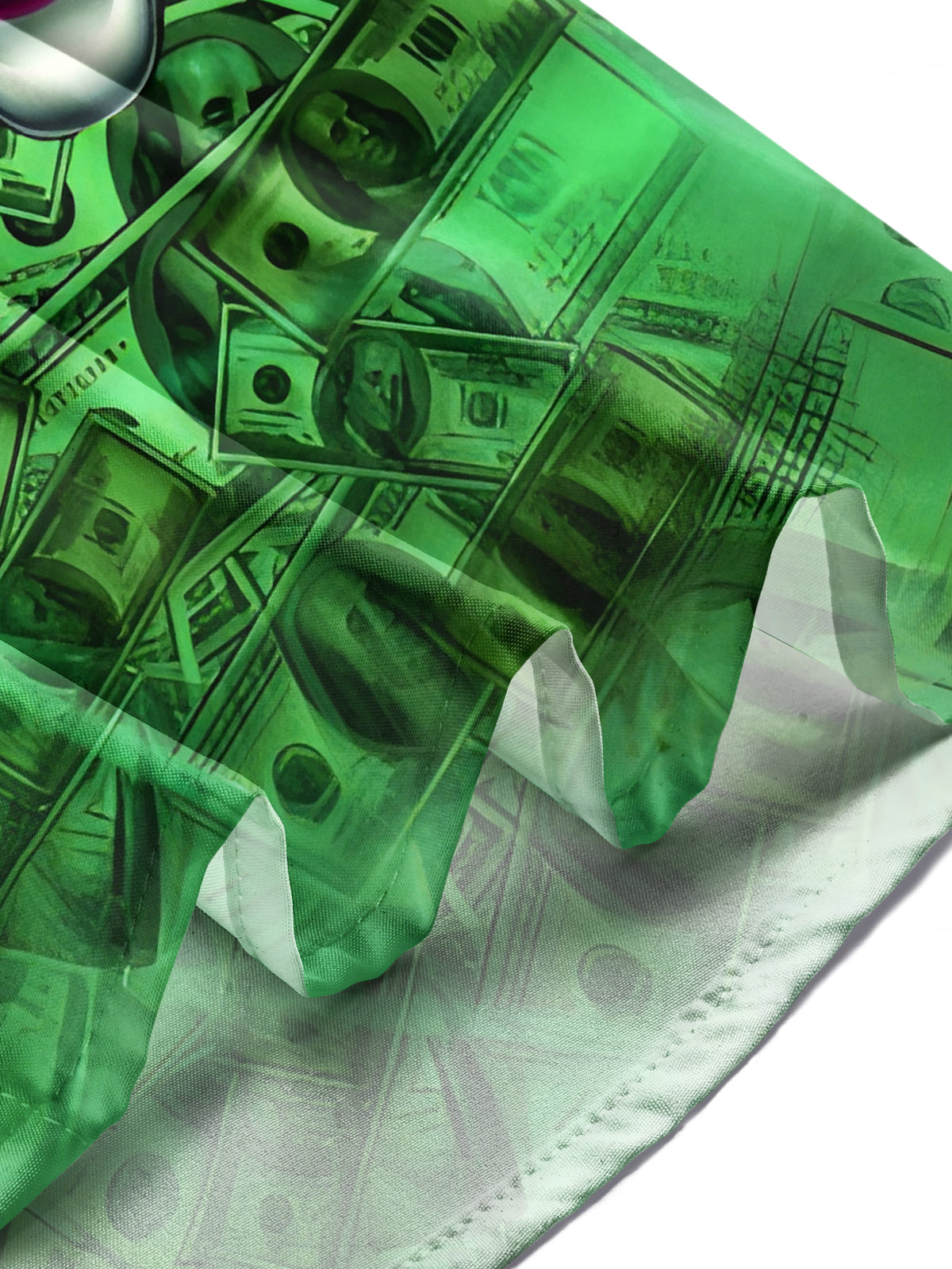 Joker Dollar Print Men's Pocket Short Sleeve Shirts