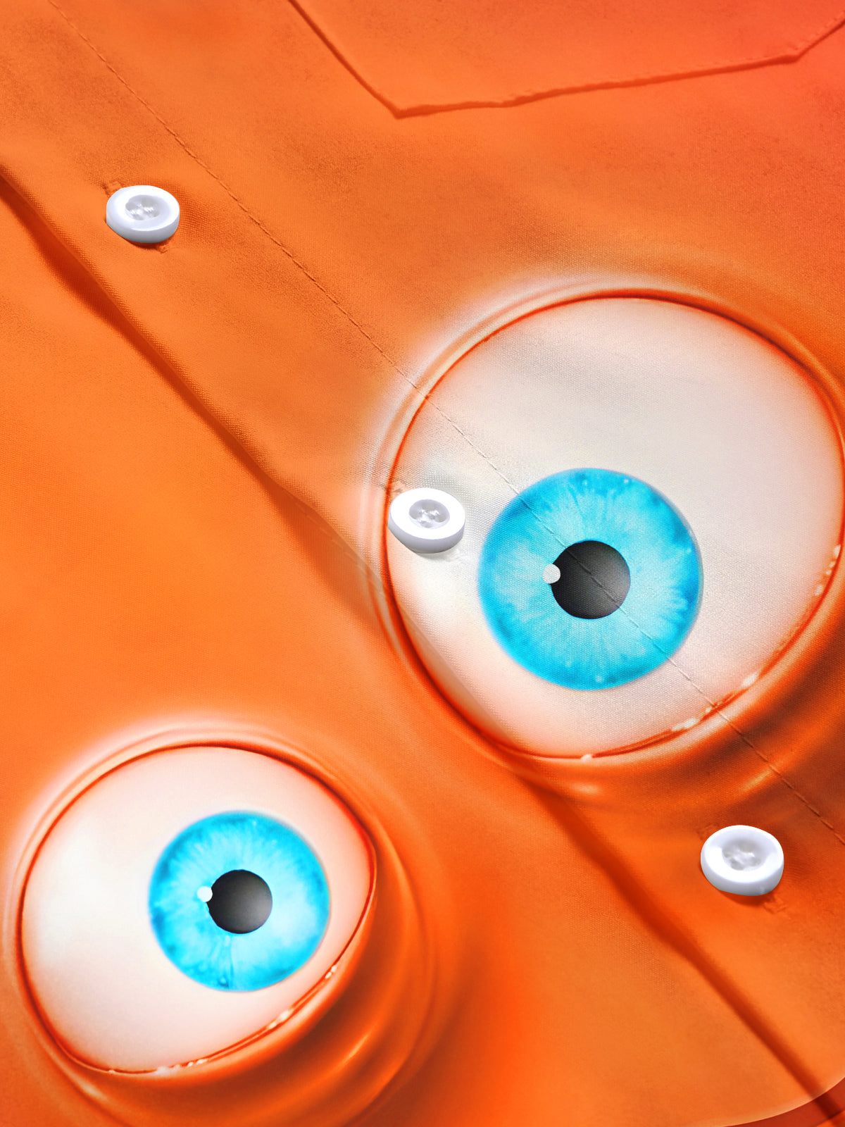 Funny Expression Men's Pocket Short Sleeve Shirts