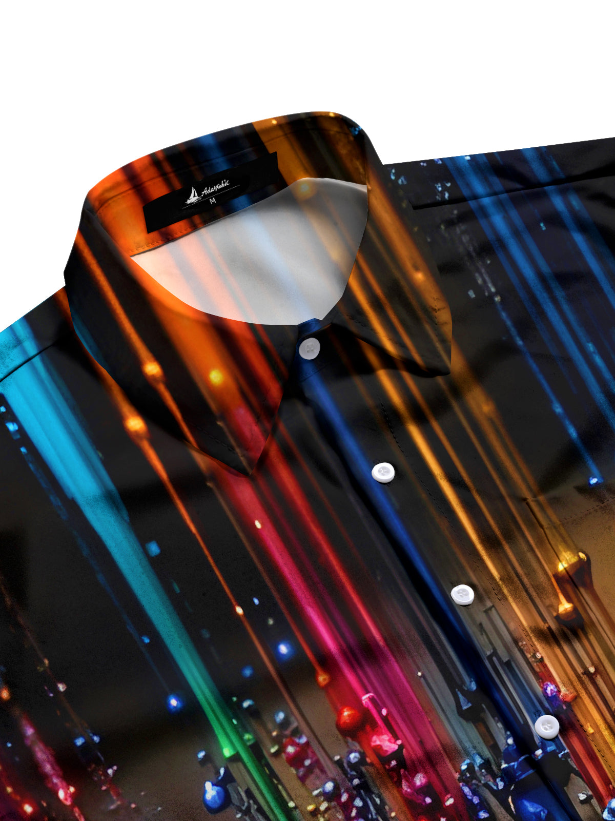 Tie Dye Men's Pocket Short Sleeve Shirts