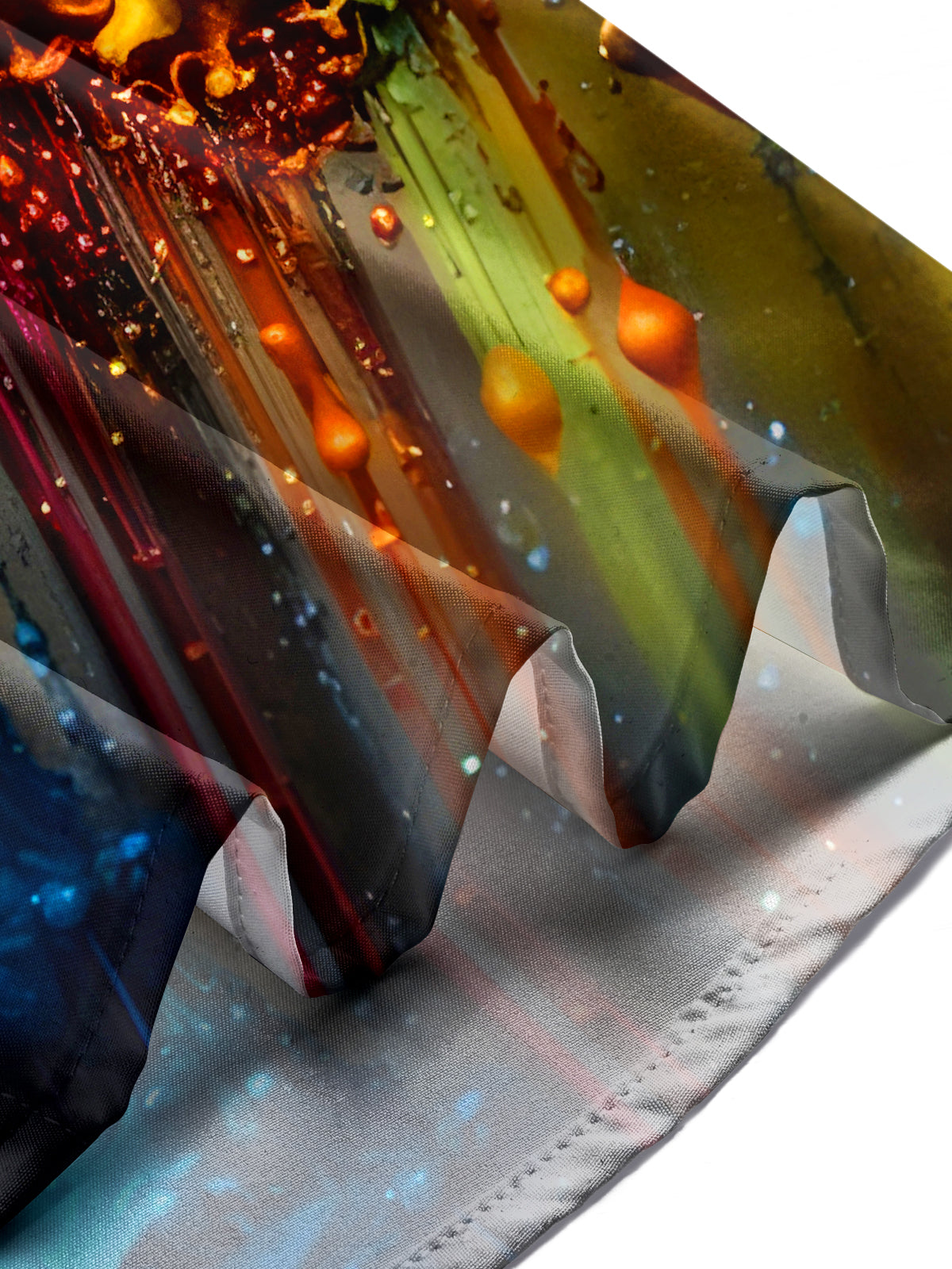 Tie Dye Men's Pocket Short Sleeve Shirts