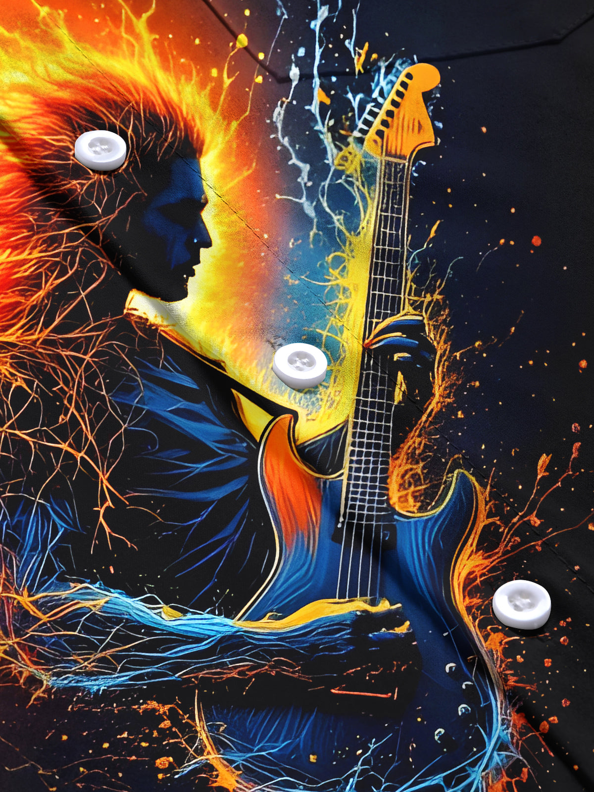 Rock Men's Pocket Short Sleeve Shirts