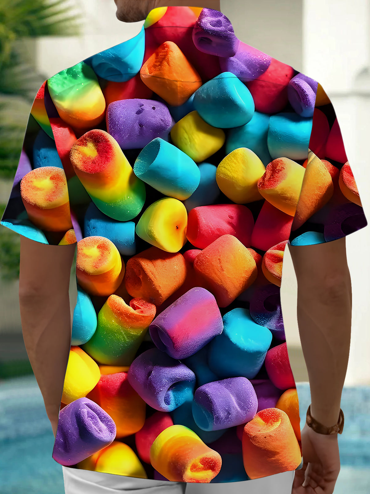 Marshmallow Men's Pocket Short Sleeve Shirts