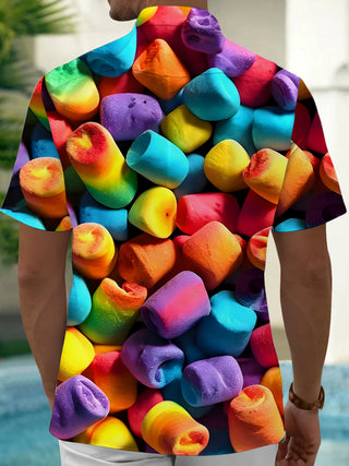 men's pocket shirt back view