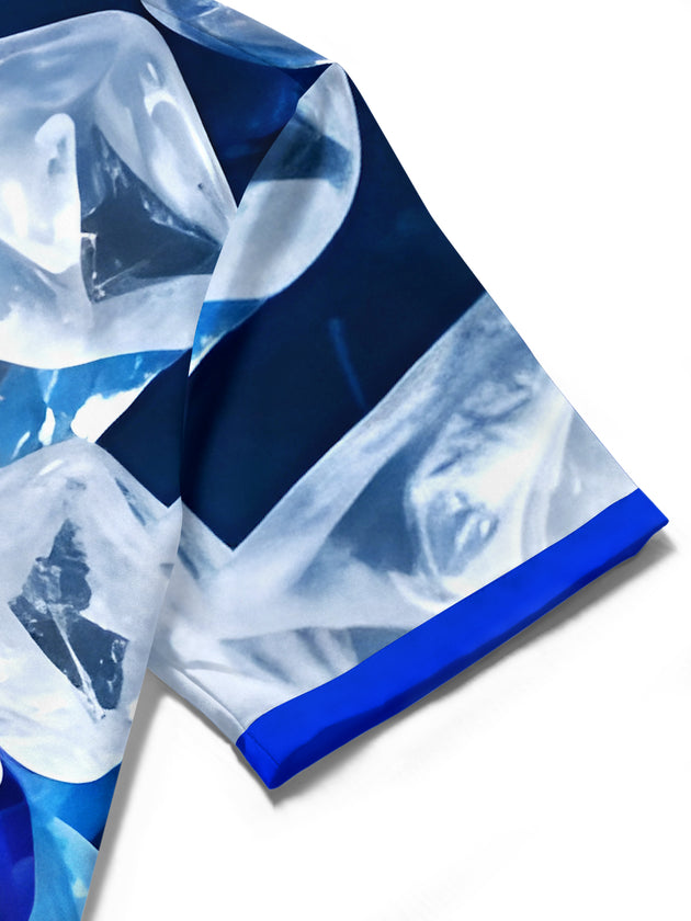 Men wearing a pocket short sleeve shirt in a casual lifestyle scene