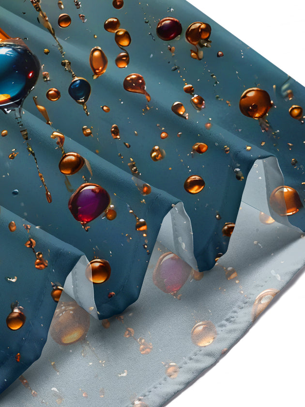 men's printed shirt summer vacation