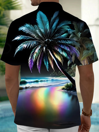 men's tropical shirt side view