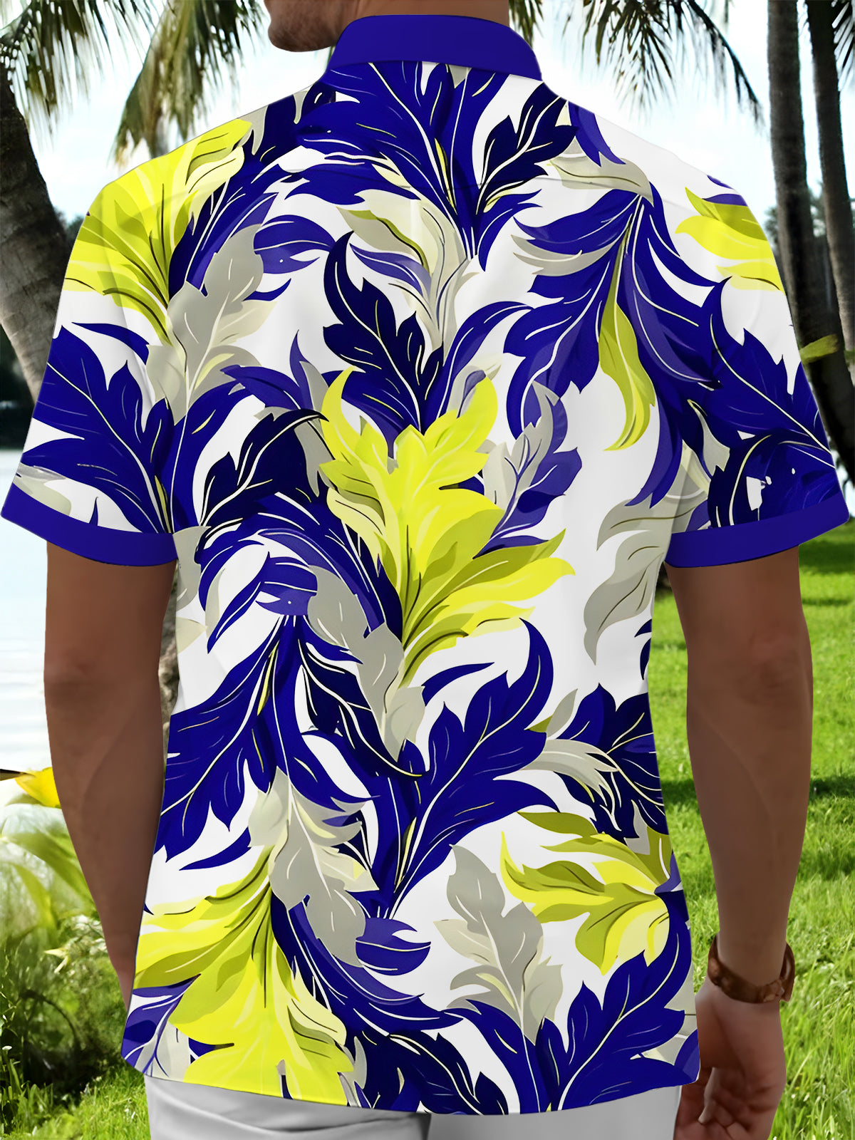 Leaf Men's Pocket Short Sleeve Shirts