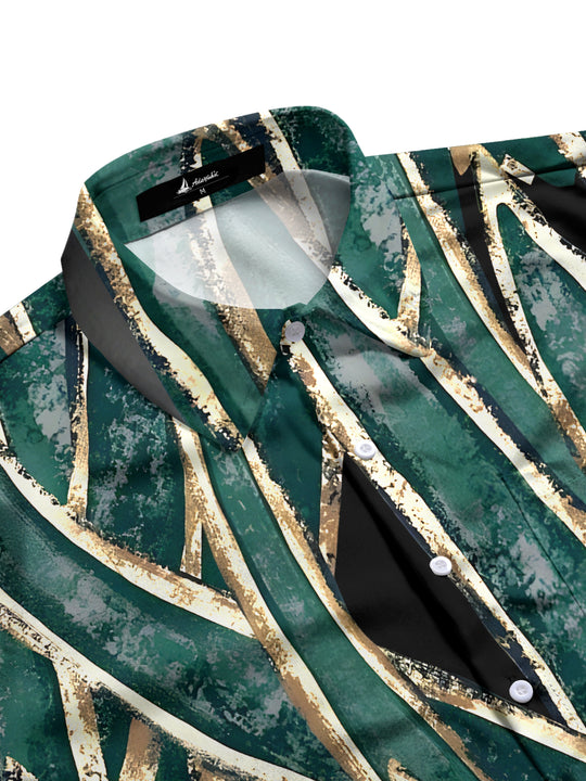 men's short sleeve shirt side view