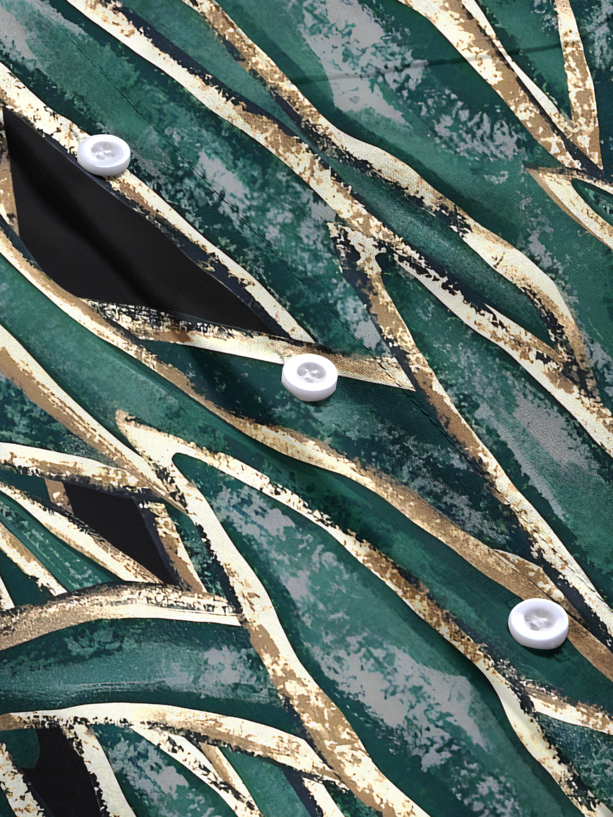 Geometry Men's Pocket Short Sleeve Shirts