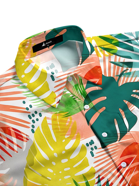 men's tropical shirt side view