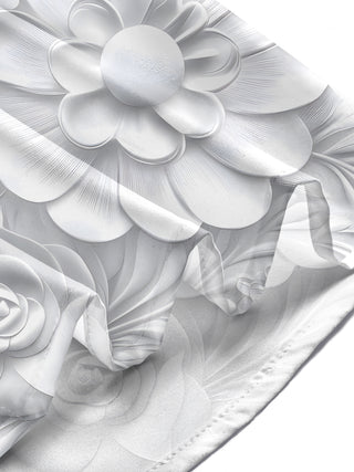 men's floral shirt close-up short sleeve