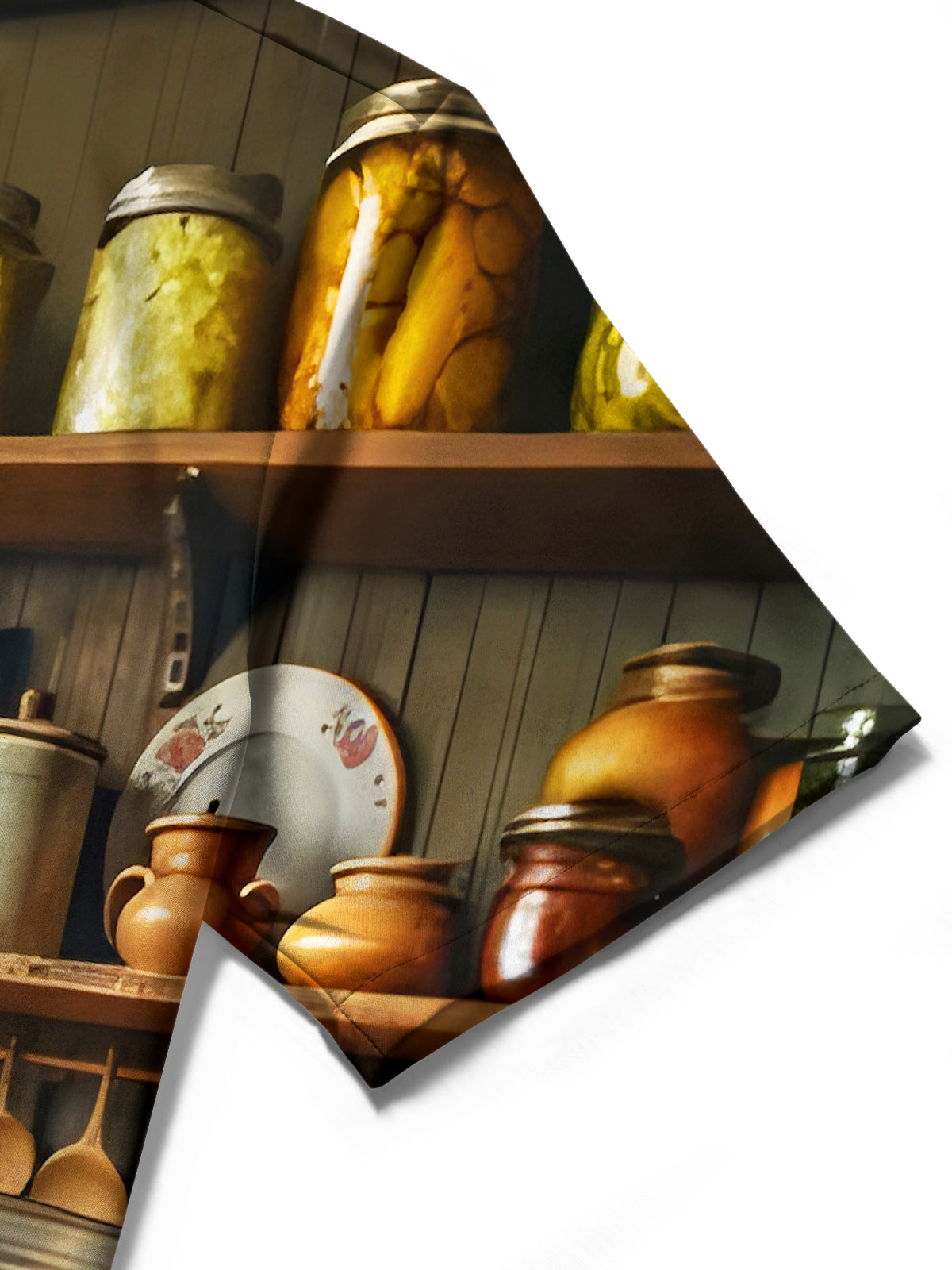 Funny Cucumber Men's Pocket Short Sleeve Shirts