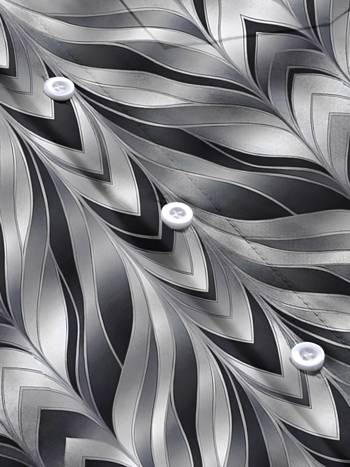 Geometry Men's Pocket Short Sleeve Shirts