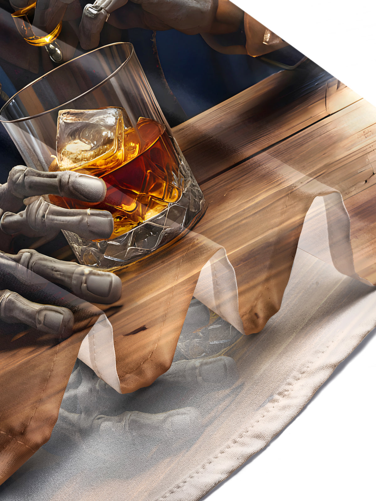 Skull Men's Pocket Short Sleeve Shirts