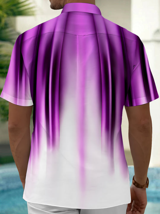 men's tie-dye shirt side view