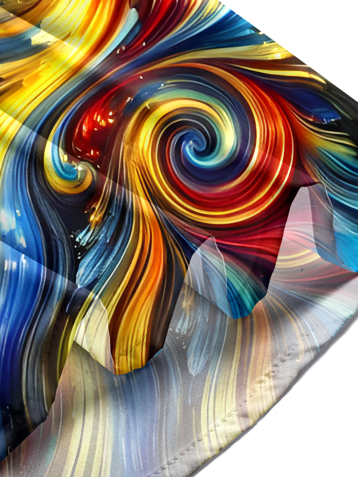 Abstract Men's Pocket Short Sleeve Shirts