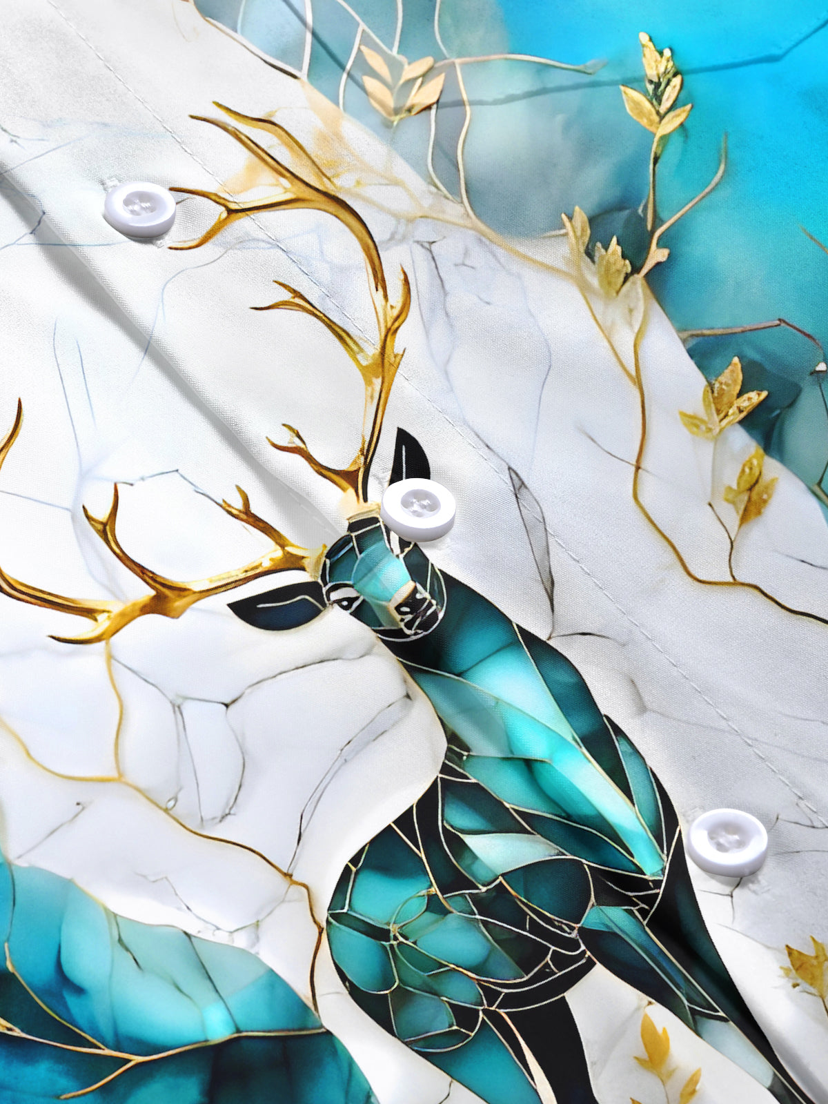 Elk Men's Pocket Short Sleeve Shirts