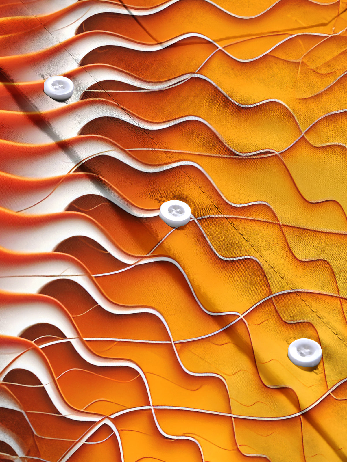 Abstract Texture Men's Pocket Short Sleeve Shirts